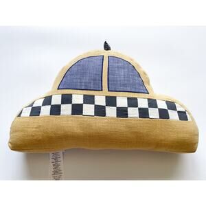 Pottery Barn Kids Glow in the Dark Taxi NYC Decorative Pillow